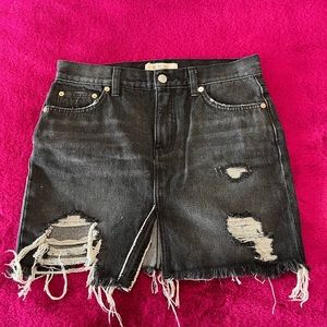 Free People Denim Skirt